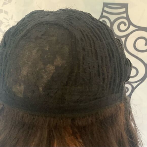 Forever Young long brown synthetic wig. Size OS - Picture 12 of 12